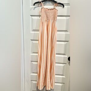 Show Me Your MuMu Coral and Cream Dress